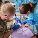 US military medical personnel conduct humanitarian civic assistance at African Lion 2025
