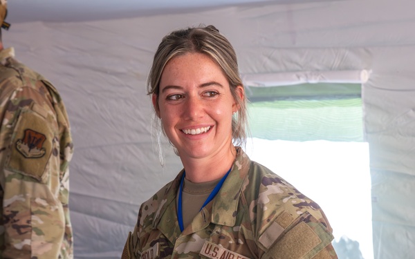 US military medical personnel conduct humanitarian civic assistance at African Lion 2025