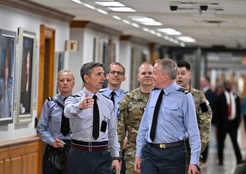 CSAF Allvin meets British Air Chief Marshal Knighton