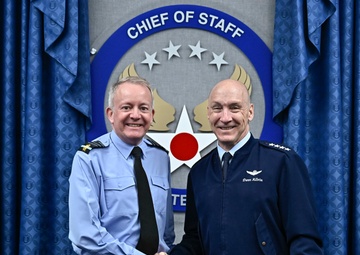 CSAF Allvin meets British Air Chief Marshal Knighton