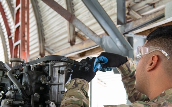 SENAN and Colombian Navy Motor Maintenance