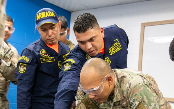 SENAN and Colombian Navy Motor Maintenance