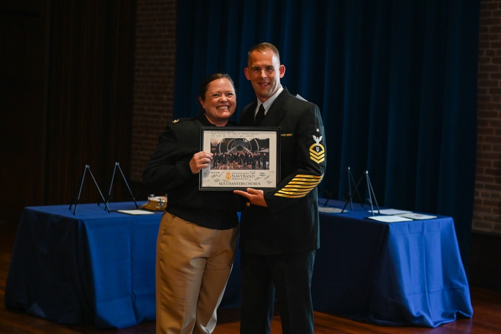 Retirement Ceremony for MUCS Brian Bowman