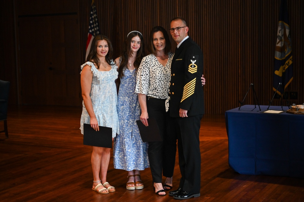 Retirement Ceremony for MUCS Brian Bowman