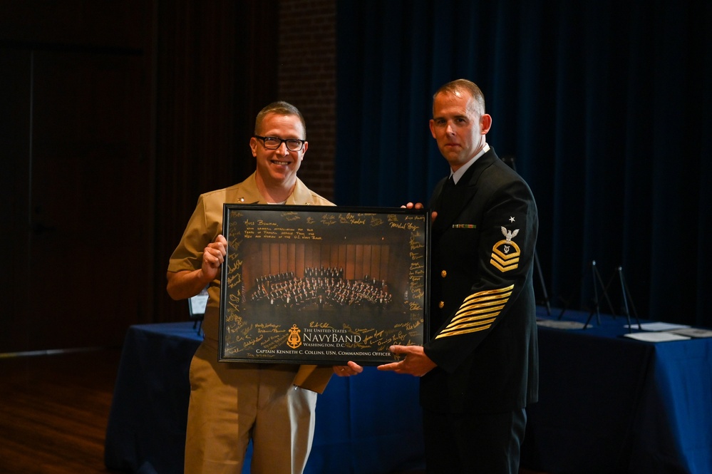 Retirement Ceremony for MUCS Brian Bowman