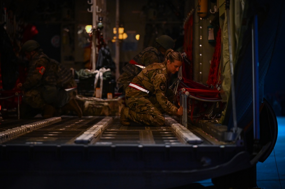 165th Airlift Wing puts rapid deployment readiness to the test during exercise Faint Horizon 2025