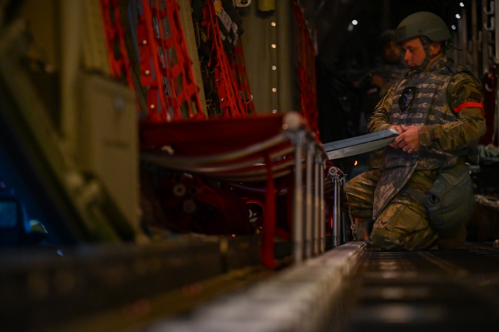165th Airlift Wing puts rapid deployment readiness to the test during exercise Faint Horizon 2025