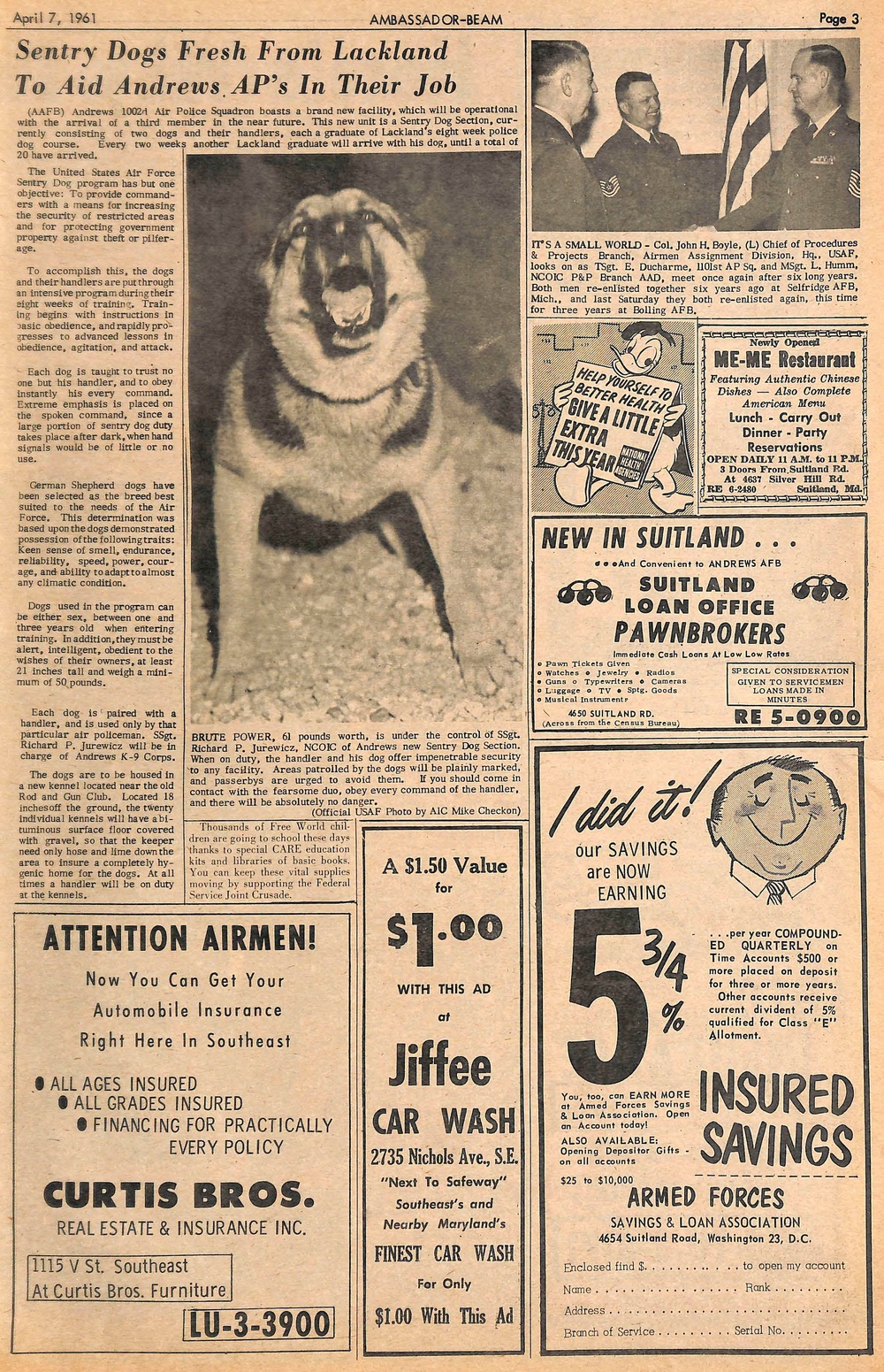 JBA honors Security Forces legacy during Police Week JBA honors Security Forces legacy during Police Week