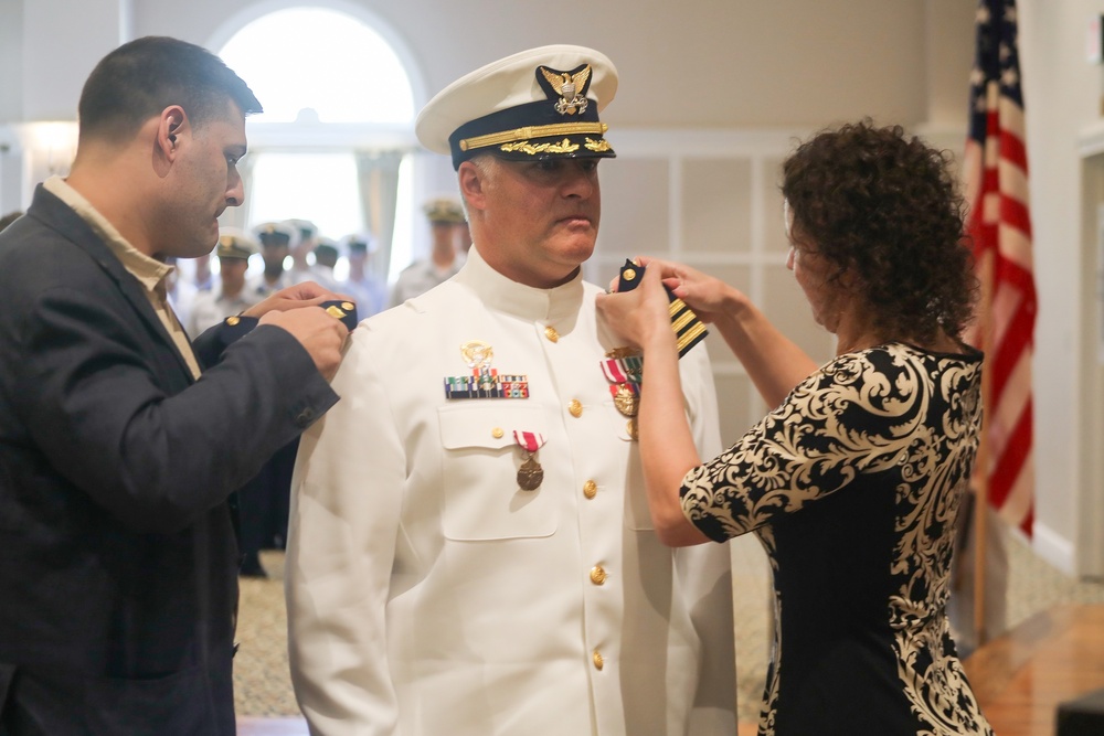 Coast Guard Cutter Reliance holds change-of-command ceremony