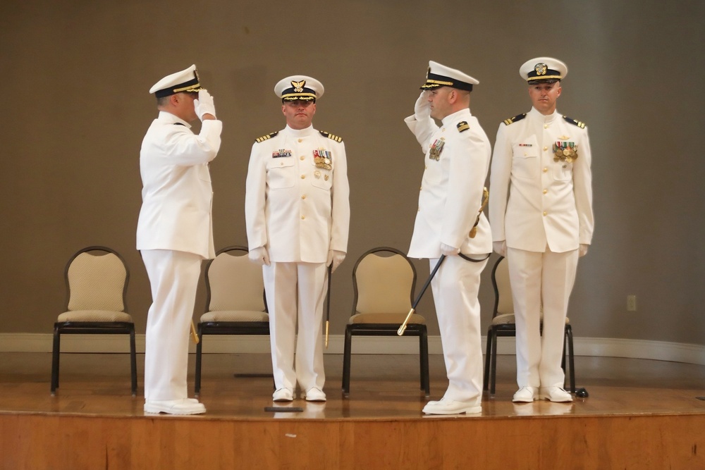 Coast Guard Cutter Reliance holds change-of-command ceremony