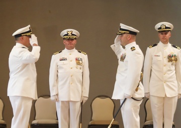 Coast Guard Cutter Reliance holds change-of-command ceremony