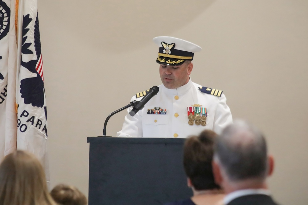 Coast Guard Cutter Reliance holds change-of-command ceremony