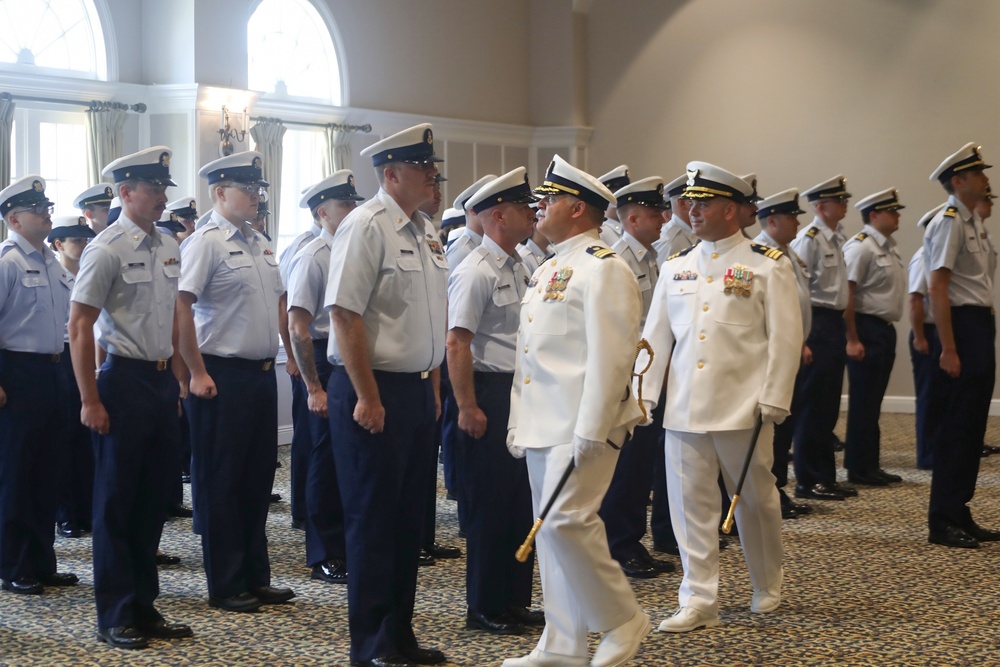 Coast Guard Cutter Reliance holds change-of-command ceremony