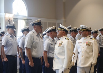 Coast Guard Cutter Reliance holds change-of-command ceremony
