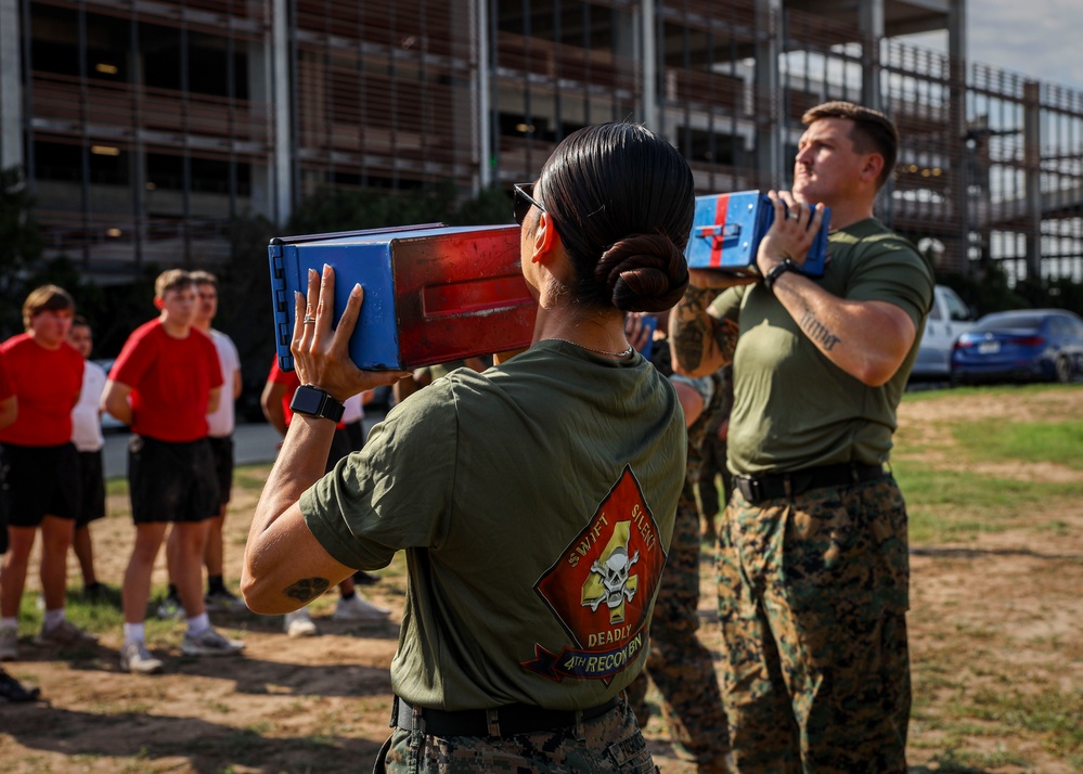 Pool Function Hosted by 4th Reconnaissance Battalion
