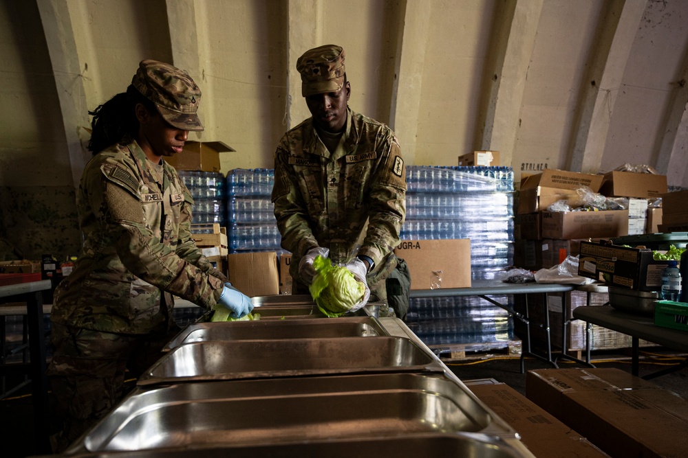512th Field Hospital soldiers support DEFENDER 2025 at Vepriai Rocket Base in Lithuania