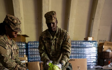 512th Field Hospital soldiers support DEFENDER 2025 at Vepriai Rocket Base in Lithuania