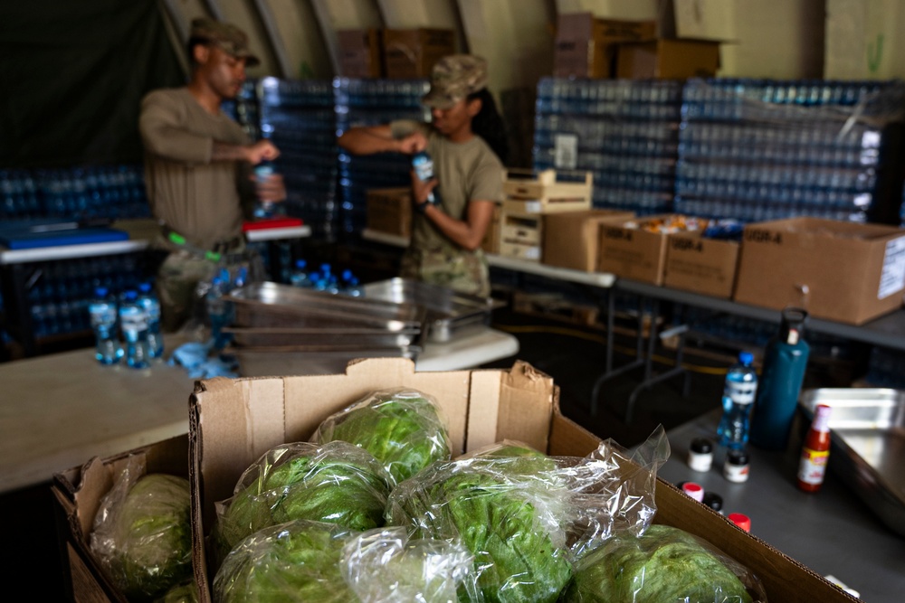 512th Field Hospital soldiers support DEFENDER 2025 at Vepriai Rocket Base in Lithuania