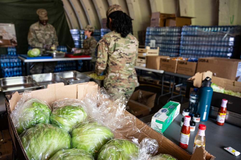 512th Field Hospital soldiers support DEFENDER 2025 at Vepriai Rocket Base in Lithuania