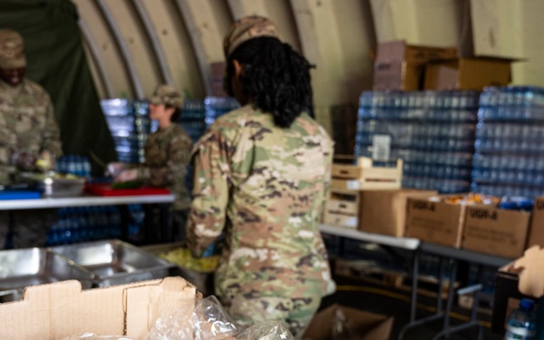 512th Field Hospital soldiers support DEFENDER 2025 at Vepriai Rocket Base in Lithuania