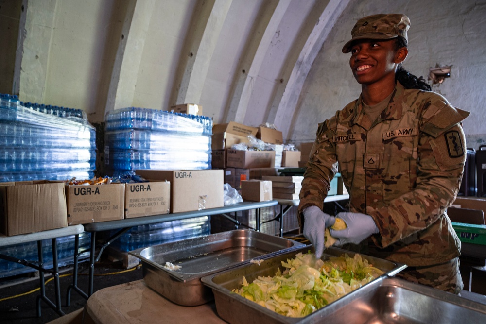 512th Field Hospital soldiers support DEFENDER 2025 at Vepriai Rocket Base in Lithuania