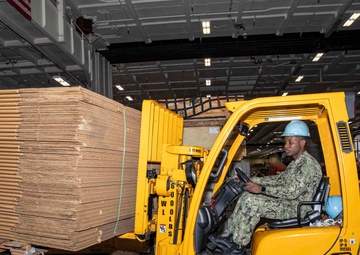 Abraham Lincoln conducts routine operations