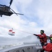 Over water rescue training