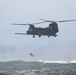 Over water rescue training