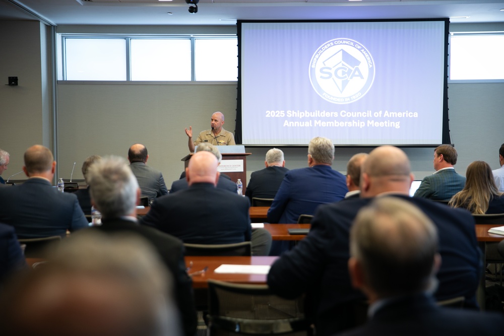 ACNO speaks at Shipbuilder’s Council of America (SCA) Spring Membership Meeting