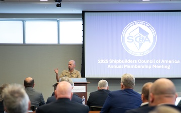 ACNO speaks at Shipbuilder’s Council of America (SCA) Spring Membership Meeting