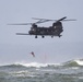 Over water rescue training