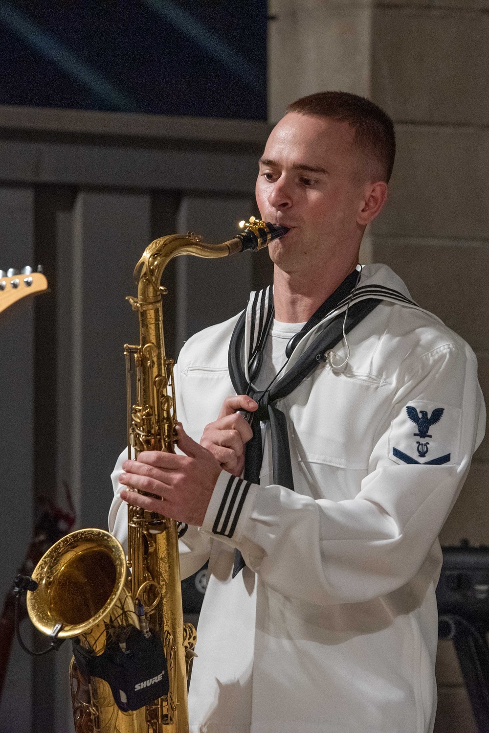 Musician 3rd Class Aaron Plegue