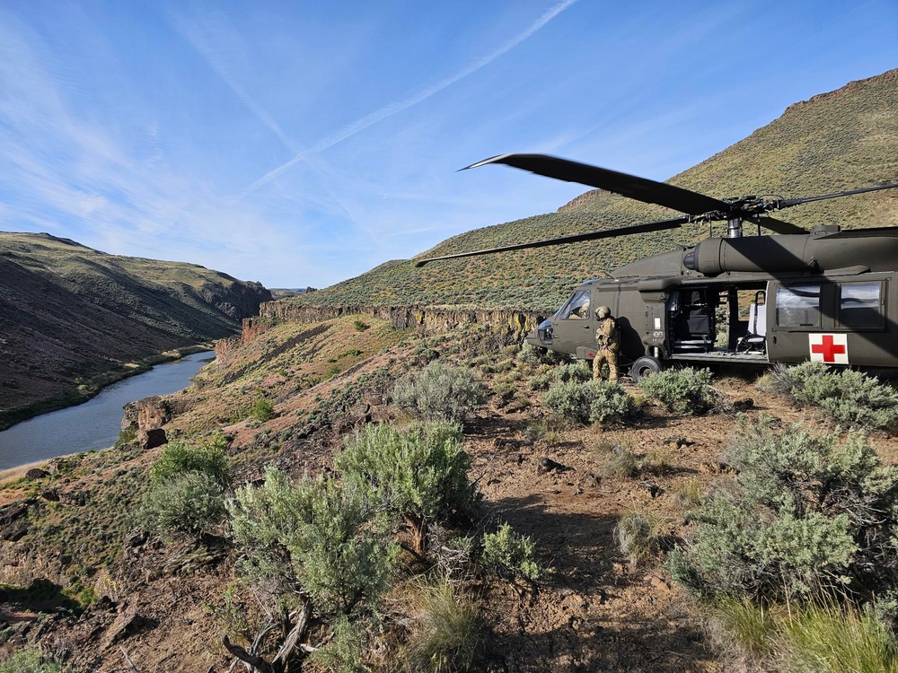 Idaho Army National Guard, Boise Fire Department conduct water rescue