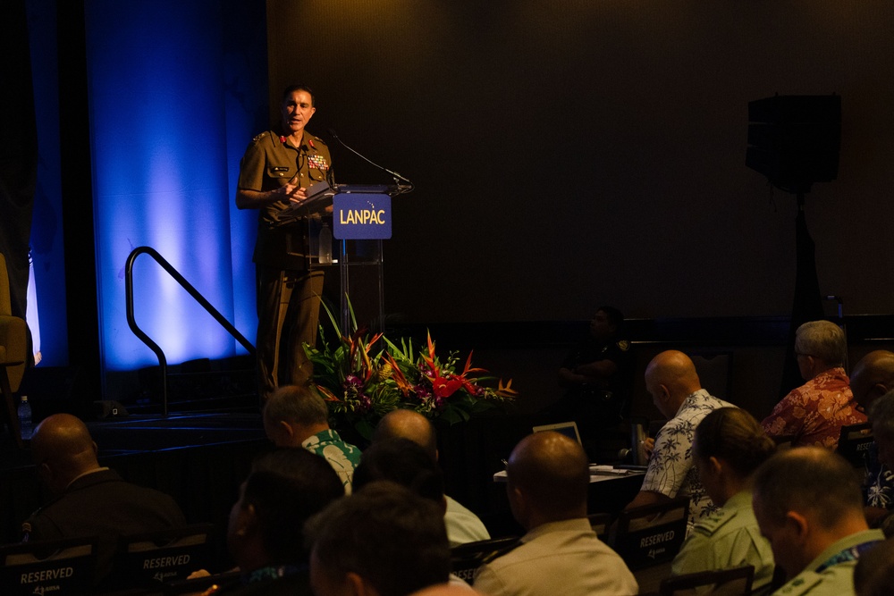Australian Chief of Army Highlights Allied Responsibilities in Preventing Conflict in the Indo-Pacific region at LANPAC.
