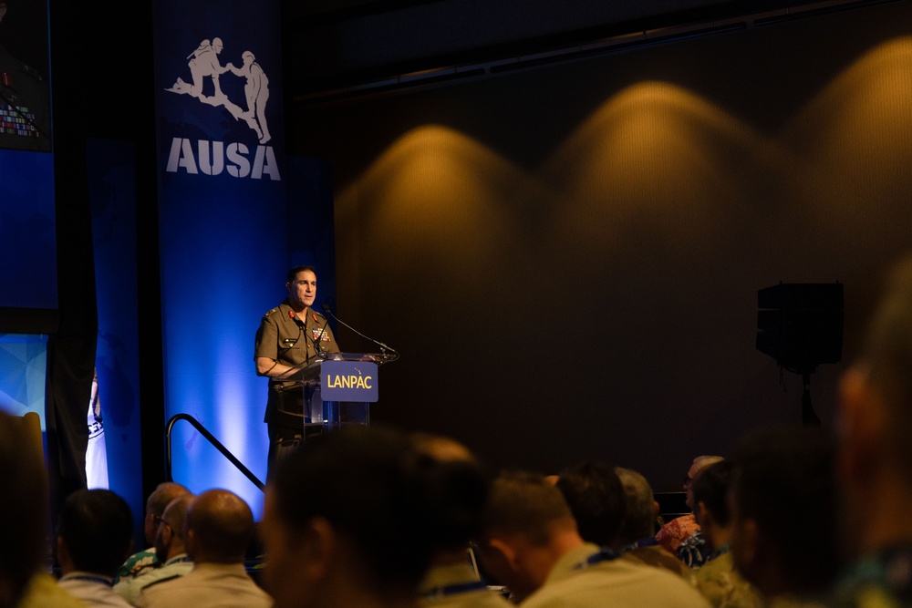 Australian Chief of Army Highlights Allied Responsibilities in Preventing Conflict in the Indo-Pacific region at LANPAC.