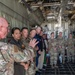 U.S. Northern Command's All Hazards Drill Participants Visit 302 AW C-130H Aircraft