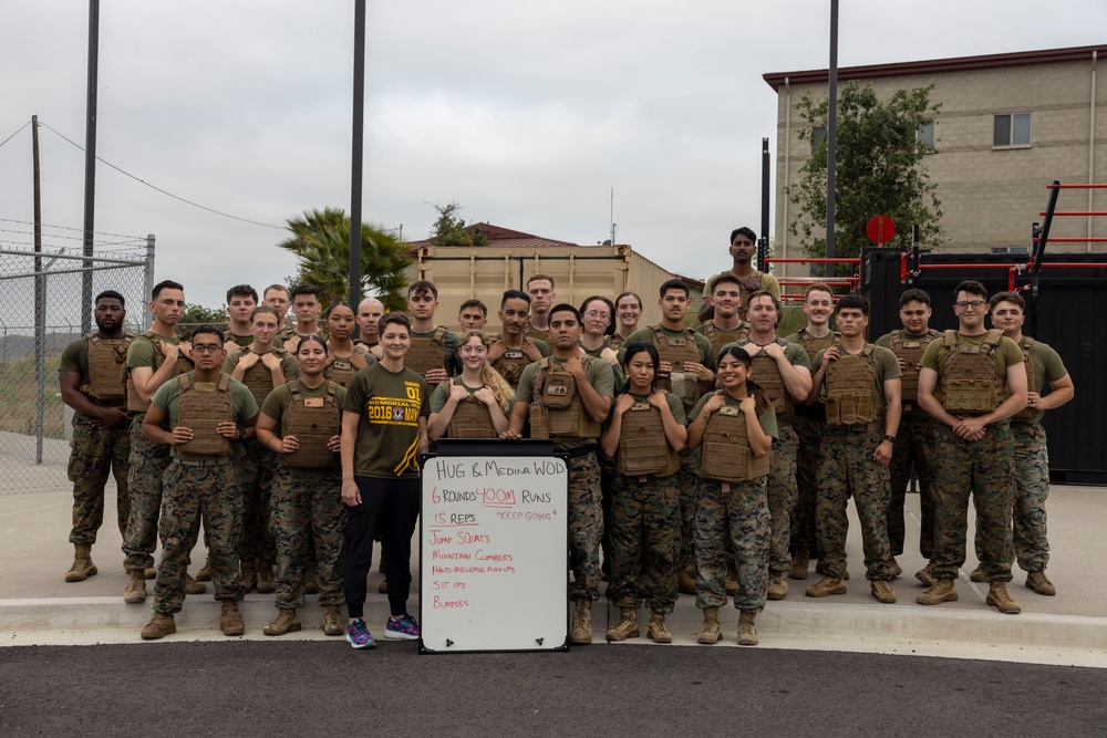 LCpl Hug and Cpl Medina Memorial PT Session