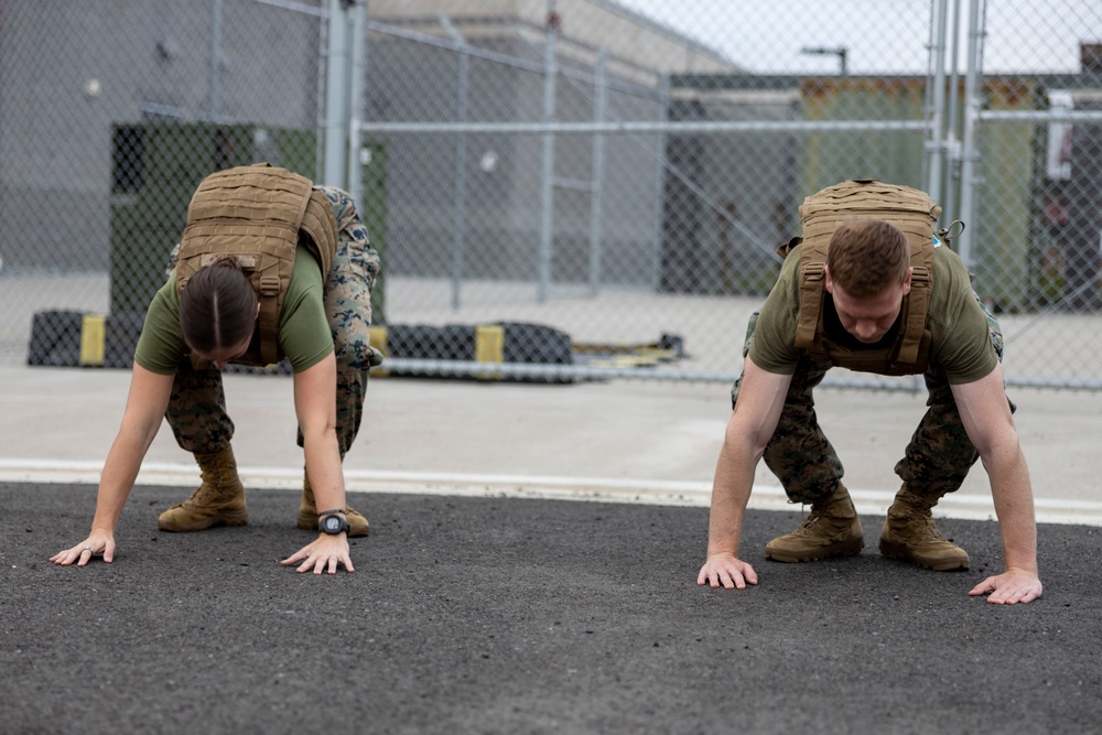 LCpl Hug and Cpl Medina Memorial PT Session