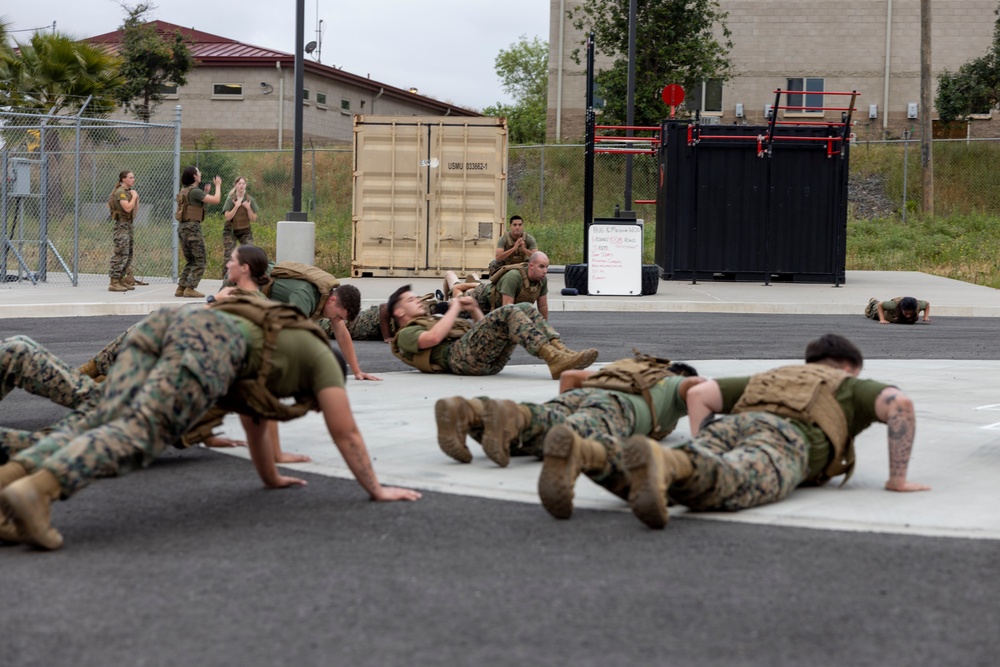 LCpl Hug and Cpl Medina Memorial PT Session