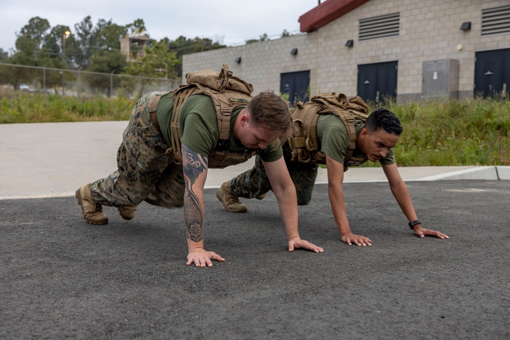 LCpl Hug and Cpl Medina Memorial PT Session