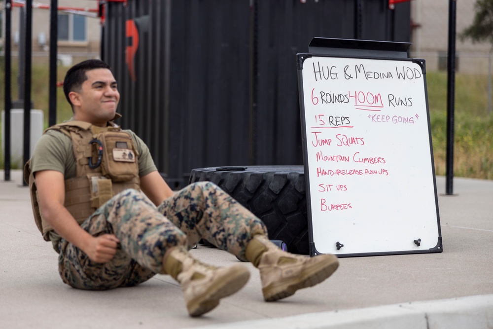 LCpl Hug and Cpl Medina Memorial PT Session