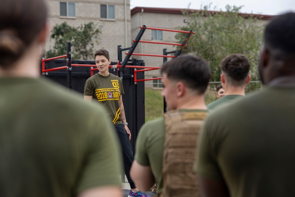 LCpl Hug and Cpl Medina Memorial PT Session