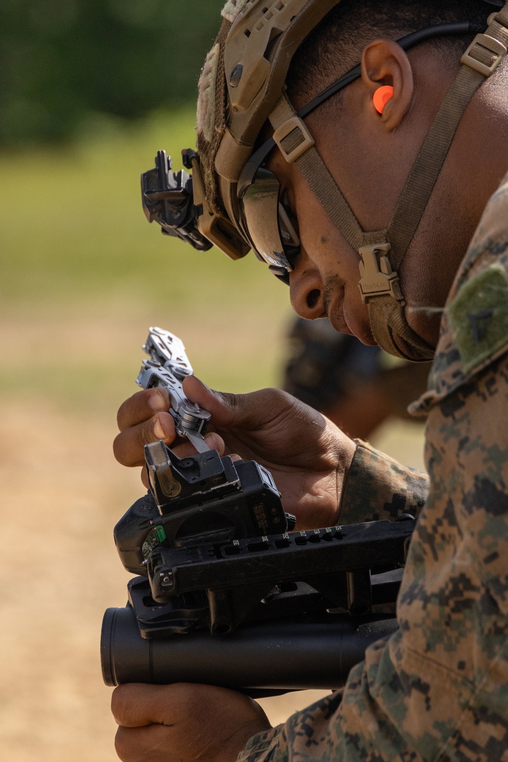 2025 Marine Corps Annual Rifle Squad Competition Day 1