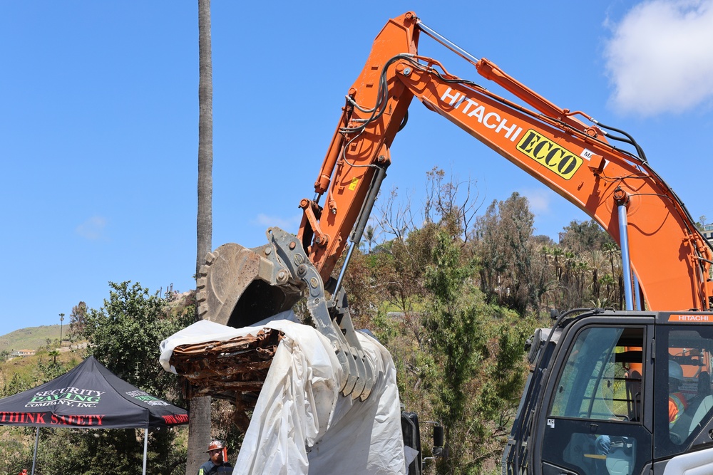 USACE continues debris removal in Southern California