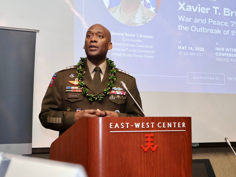 United Nations Command Commander Addresses Korean Peninsula Security Ahead of UNC's 75th Anniversary.