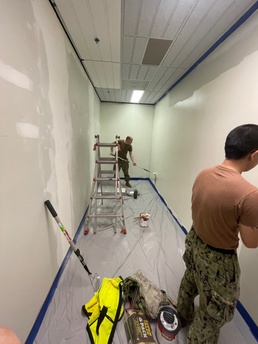 Seabees Support U.S. Naval Undersea Museum Renovation Effort