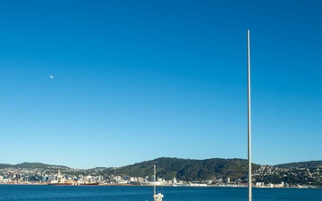 USS Blue Ridge Visits Wellington, New Zealand