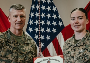Outstanding Marines and Sailors with 3rd MLG Recognized