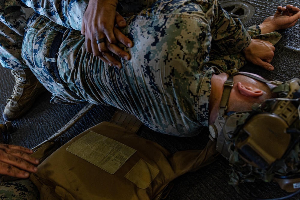 22nd MEU | TCCC Training Aboard USS Iwo Jima