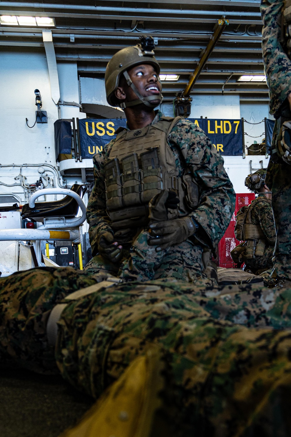 22nd MEU | TCCC Training Aboard USS Iwo Jima